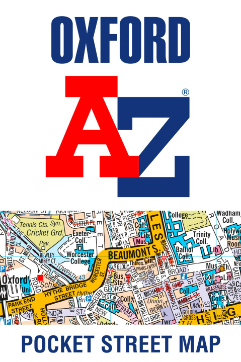 Tiskovina Oxford A-Z Pocket Street Map Geographers' A-Z Map Co Ltd