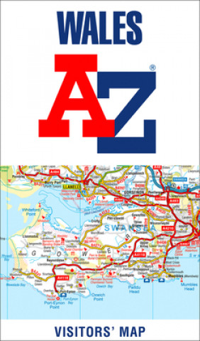 Nyomtatványok Wales A-Z Visitors' Map Geographers' A-Z Map Co Ltd