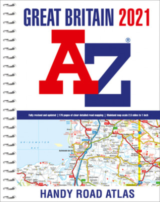 Buch Great Britain A-Z Handy Road Atlas 2021 (A5 Spiral) Geographers' A-Z Map Co Ltd