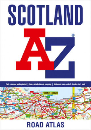 Könyv Scotland A-Z Road Atlas Geographers' A-Z Map Co Ltd