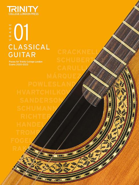 Printed items Trinity College London Classical Guitar Exam Pieces 2020-2023: Grade 1 Trinity College London