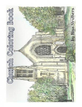 Kniha Church Coloring Book Nina Struthers