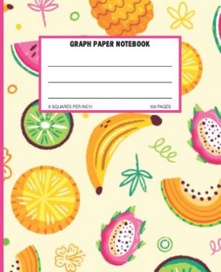 Kniha Graph Paper Notebook: Quad Ruled Grid Paper Math and Science Composition Notebook 100 Sheets 5 Squares Per Inch Notebooks for Students