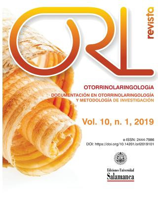 Kniha Revista ORL: Vol. 10, núm. 1 (2019) Jose Luis Pardal Refoyo (Dir )