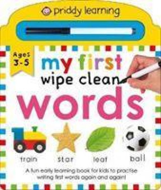 Carte My First Wipe Clean Words PRIDDY  ROGER