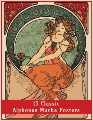 Книга 15 Classic Alphonse Mucha Posters Design Co Enchanted Design Co