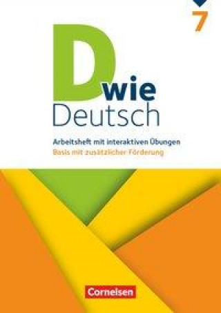 Książka D wie Deutsch 7. Schuljahr - Arbeitsheft mit interaktiven Übungen online Sven Grünes