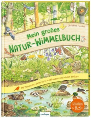 Carte Mein großes Natur-Wimmelbuch 