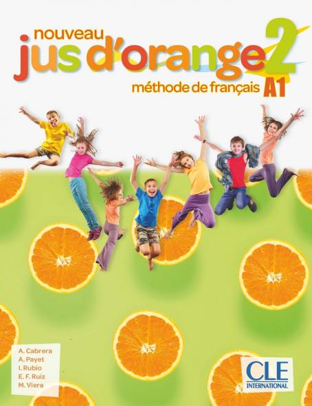 Könyv Jus d'orange nouveau 2 A1 Podręcznik + DVD Cabrera A