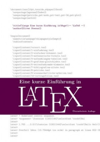 Kniha Eine kurze Einführung in LaTeX Oliver Sternal