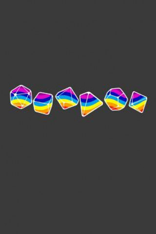 Knjiga Multi Colored Dice Meeple Design