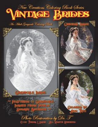 Könyv New Creations Coloring Book Series: Vintage Brides Teresa Davis