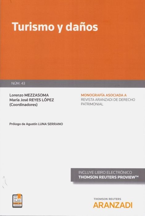 Книга TURISMO Y DAÑOS LORENZO MEZZASOMA