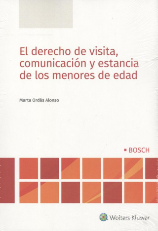 Könyv EL DERECHO DE VISITA, COMUNICACIÓN Y ESTANCIA DE LOS MENORES DE EDAD MARTA ORDAS ALONSO