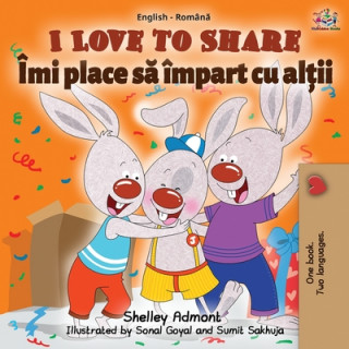 Könyv I Love to Share (English Romanian Bilingual Book) Kidkiddos Books