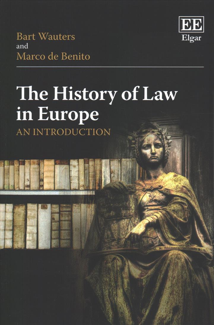 Книга History of Law in Europe 