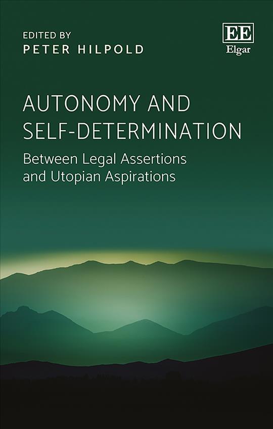 Book Autonomy and Self-determination Peter Hilpold