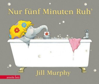 Carte Nur fünf Minuten Ruh', Geschenkbuch-Ausgabe Jill Murphy