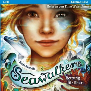 Audio Seawalkers - Rettung für Shari, 4 Audio-CD Katja Brandis