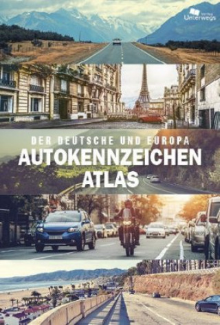 Knjiga De Große Autokennzeichen Atlas Deutschland und Europa Thomas Schlegel