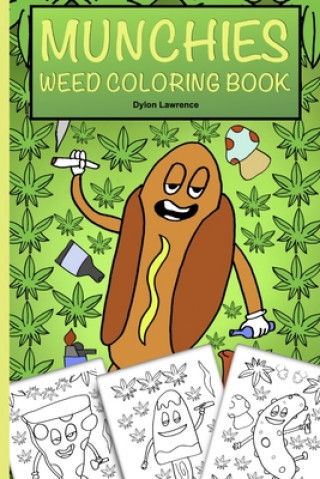 Kniha MUNCHIES WEED COLORING BOOK 