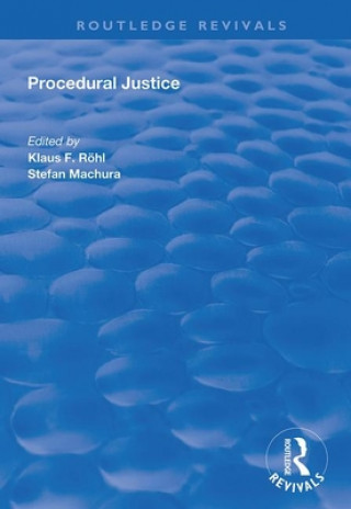 Boek Procedural Justice Klaus F Röhl