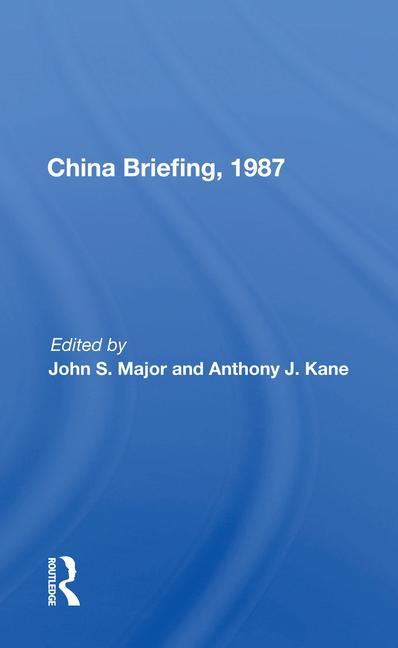 Boek China Briefing, 1987 John S. Major