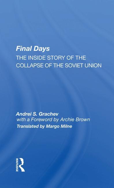 Kniha Final Days Andrei S. Grachev