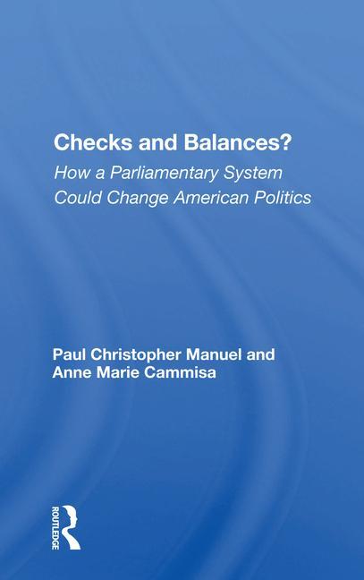 Knjiga Checks And Balances? Paul Manuel
