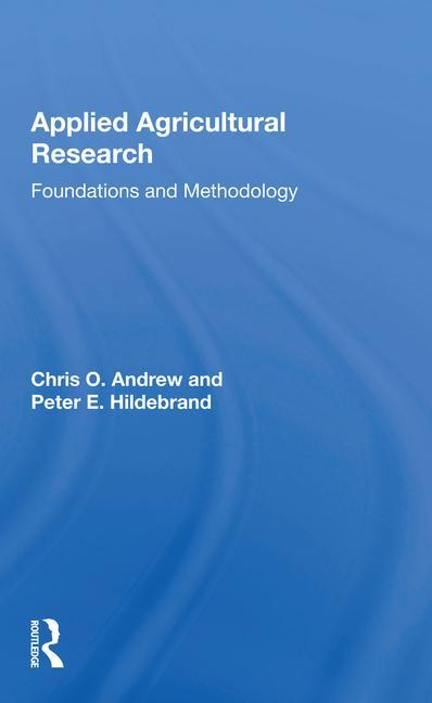 Knjiga Applied Agricultural Research Chris O Andrew