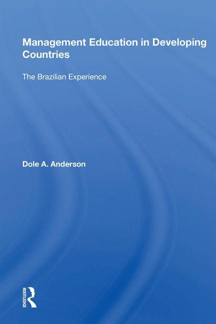 Boek Management Education In Developing Countries Dole A. Anderson
