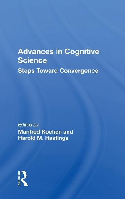 Könyv Advances In Cognitive Science 
