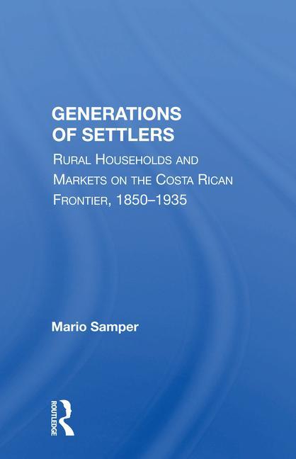 Carte Generations of Settlers Mario Samper