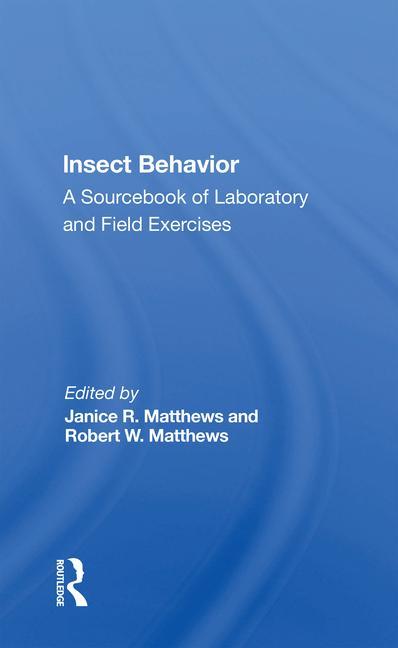 Βιβλίο Insect Behavior Janice R. Matthews