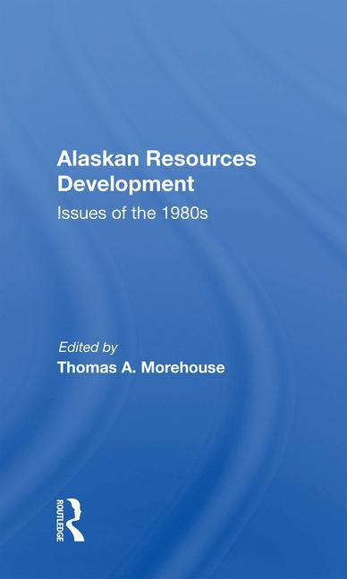 Kniha Alaskan Resources Development 