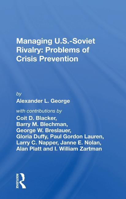 Boek Managing U.s.-soviet Rivalry Alexander L. George