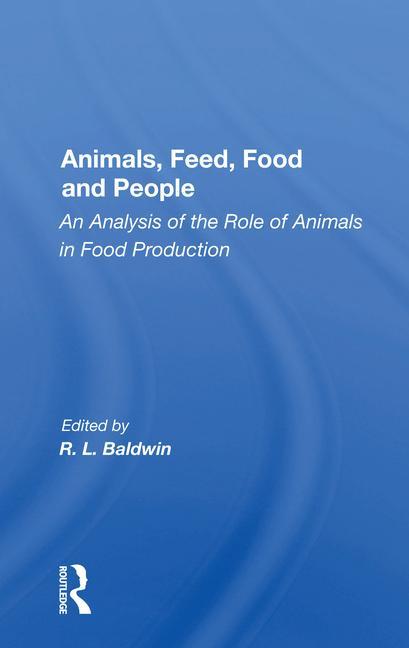 Kniha Animals, Feed, Food And People 