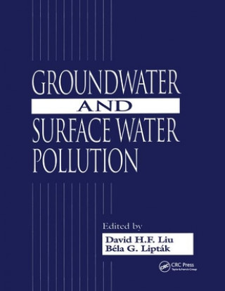 Kniha Groundwater and Surface Water Pollution 