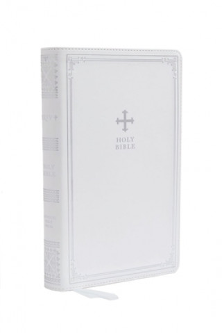 Carte NRSV, Catholic Bible, Gift Edition, Leathersoft, White, Comfort Print 