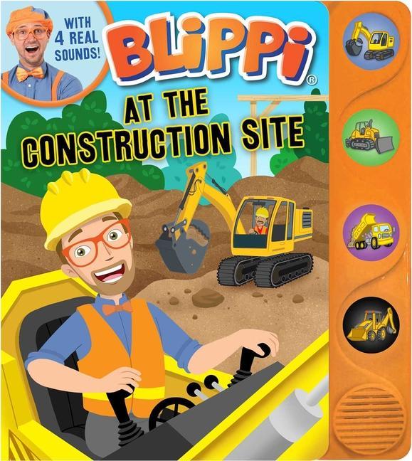 Kniha Blippi: At the Construction Site 