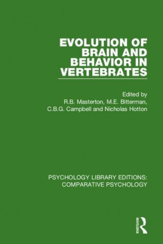 Kniha Evolution of Brain and Behavior in Vertebrates 