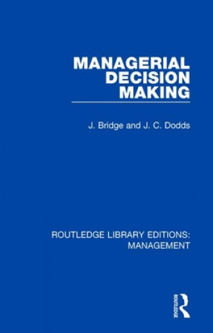 Boek Managerial Decision Making J. Bridge