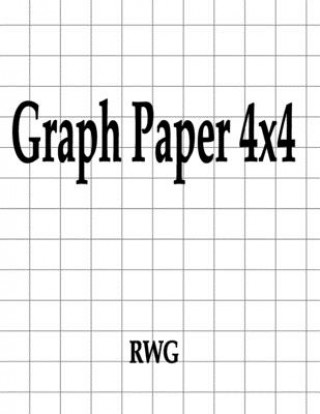 Kniha Graph Paper 4x4 