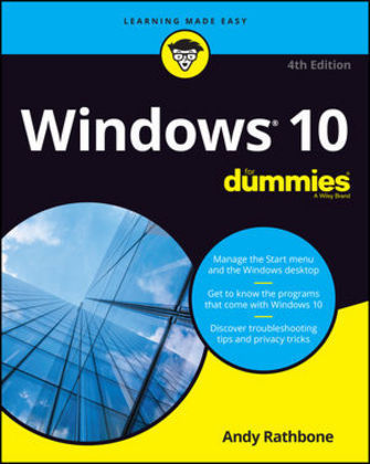 Könyv Windows 10 For Dummies, 4th Edition Andy Rathbone