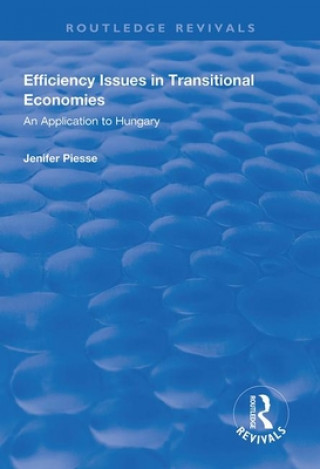 Libro Efficiency Issues in Transitional Economies Jenifer Piesse