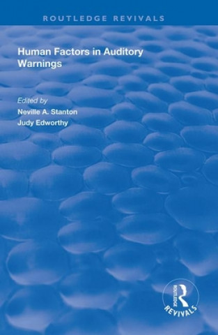 Kniha Human Factors in Auditory Warnings 