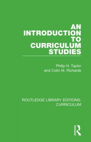 Libro Introduction to Curriculum Studies Philip H. Taylor