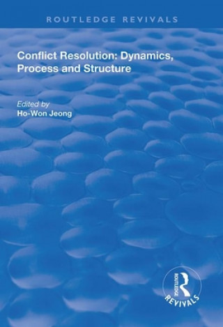 Buch Conflict Resolution Ho-Won Jeong