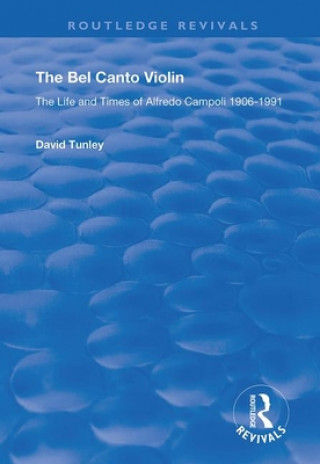 Book Bel Canto Violin David Tunley