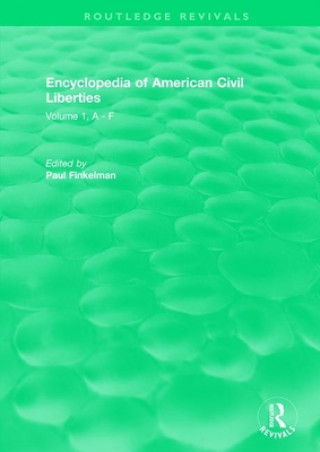 Kniha Encyclopedia of American Civil Liberties 